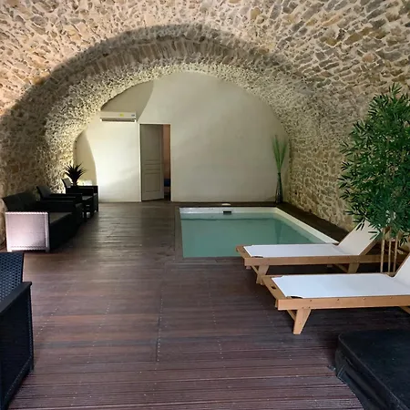 Mas En Pierre Avec Piscines Intérieure&extérieure *